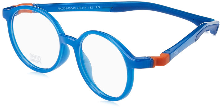 NANOVISTA Unisex Kinder Sonnenbrille 44 Azul Cristal/Naranja, 44 Azul Cristal/Naranja