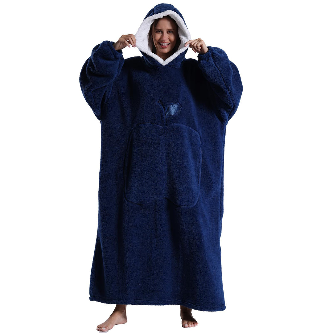 Verlängert Übergrosse Hoodie Decke,Decken Hoodie Damen mit Tasche und Kapuze,Superweiche und Warme K