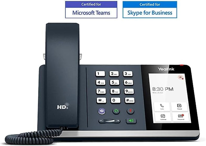 Yealink IP Telefon MP54 Teams Edition, Schwarz MP54 Teams Single, MP54 Teams Single