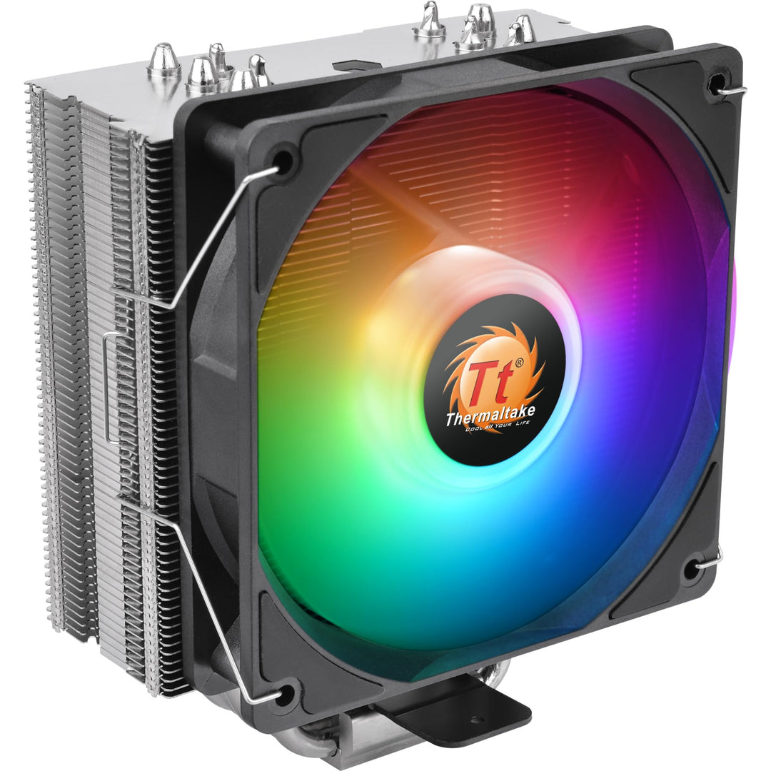 Thermaltake UX 210 ARGB | leiser 120-mm-PWM-Lüfter | für Intel und AMD Sockel | 5V adressierbar | gr