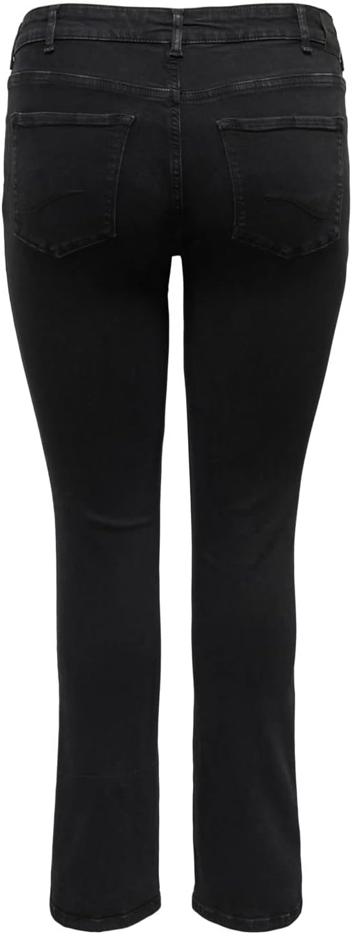 ONLY Carmakoma Damen Jeans Solid, 52W / 32L