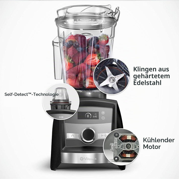 Vitamix A3500 Ascent Mixer – Suppe in 5 Minuten und Eis in 30 Sekunden