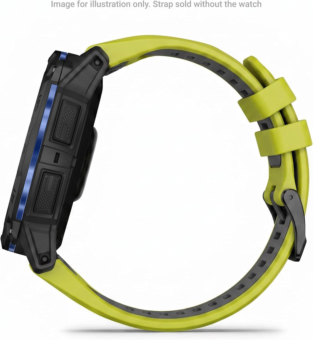 Garmin Unisex – Erwachsene QUICKFIT-Armband, Electric Lime/Graphit, 26mm