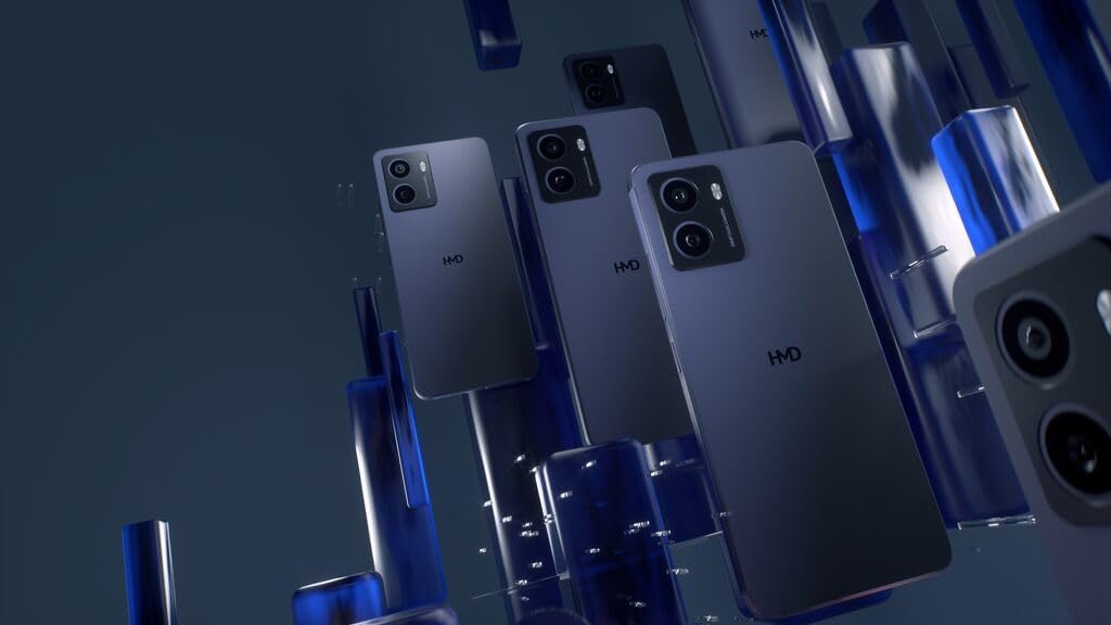 HMD Pulse + 4G 6.56” HD+ Smartphone, Android 14, 50MP Duale Kamera 4GB/128GB Speicher, bis zu 59 Stu