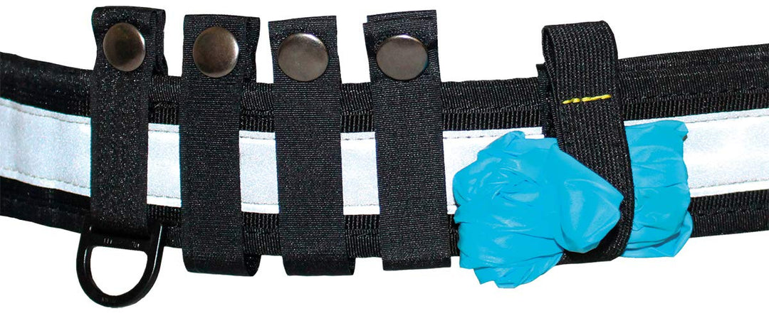 tee-uu Quick Rettungsdienstkoppel (S-XXL) Komplett-Set: Obergürtel, Untergürtel, Beltkeeper-Set (L),
