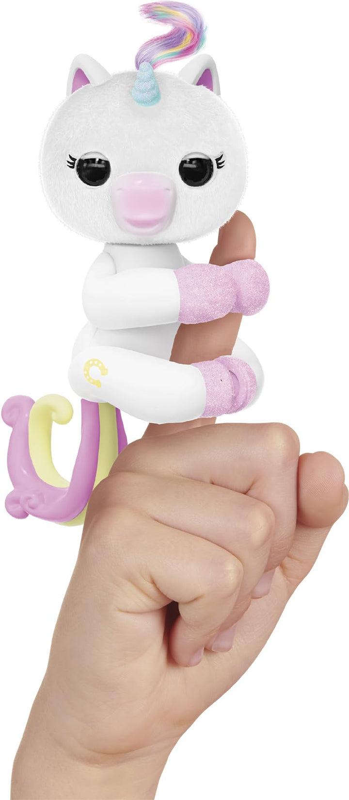 Lansay Fingerlings – Einhorn – kleines interaktives Tier – Elektronik für Kinder – ab 5 Jahren