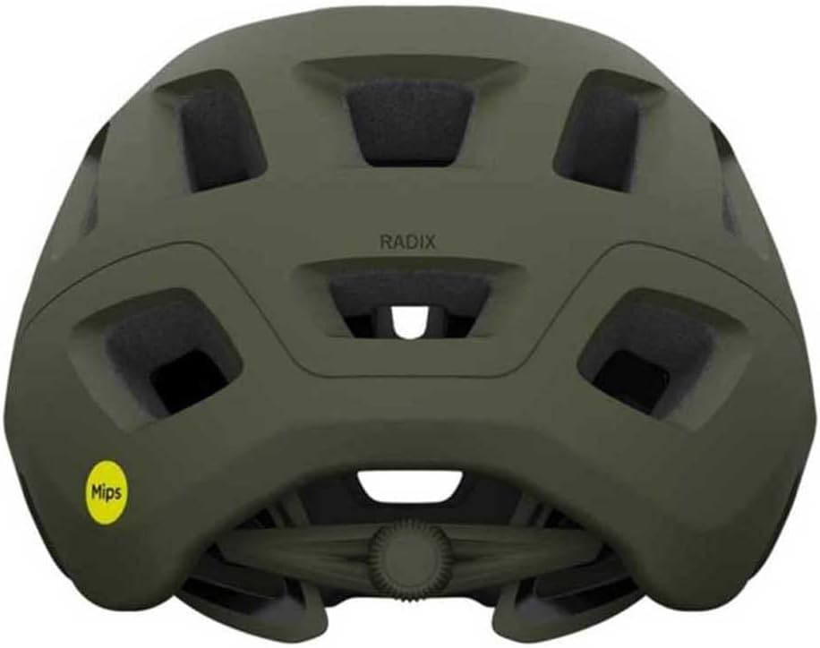 Giro Unisex – Erwachsene Radix Fahrradhelme M Matte Trail Green 22, M Matte Trail Green 22