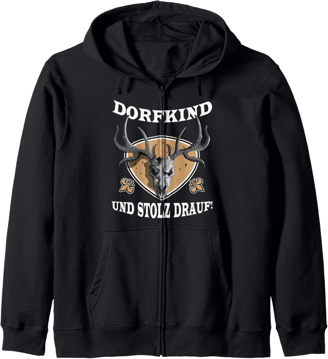 Dorfkind und Stolz drauf Dorfleben Lausbub Dorfkinder Kapuzenjacke