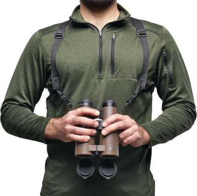 Bushnell - Universal Fernglas-Gurtzeug mit Schnellverschluss-Schnallen - Netzbelüftung - Vogelbeobac
