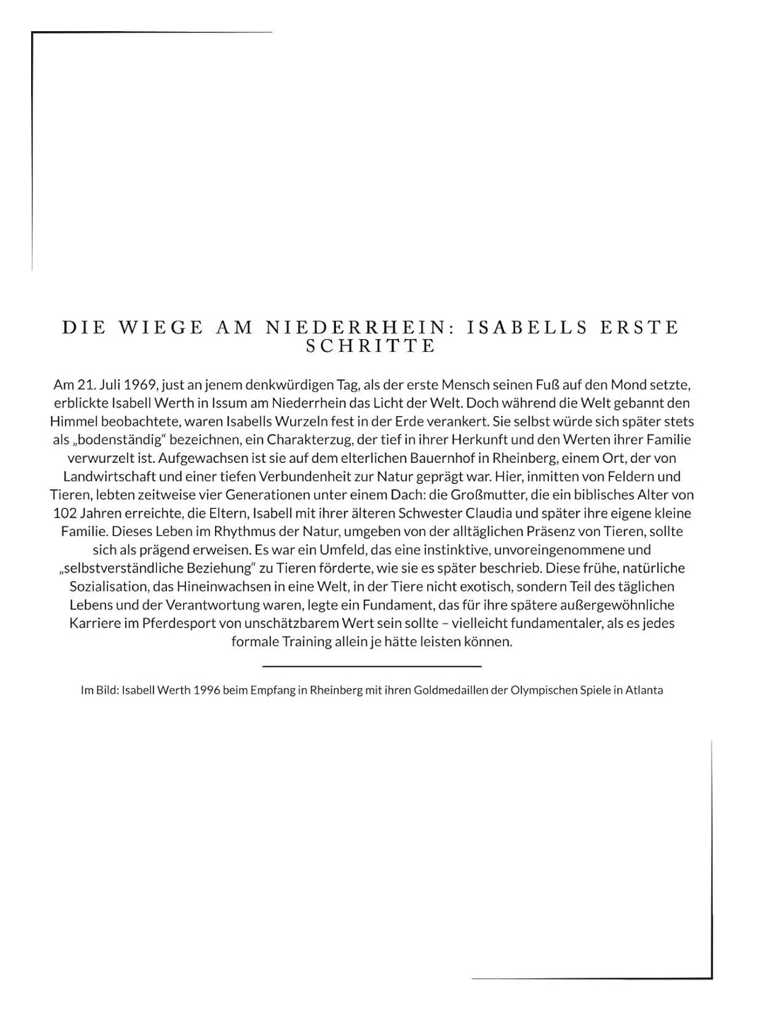 Die illustrierte Biografie über Isabel Werth: Komplett in Farbe, Taschenbuch