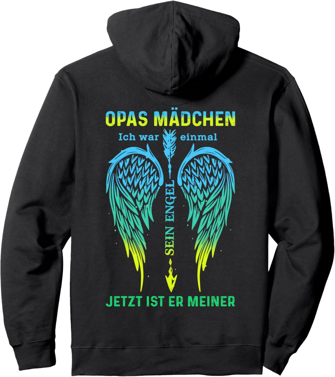 Opas mädchen ich war einmal sein engel jetzt ist er meiner Pullover Hoodie