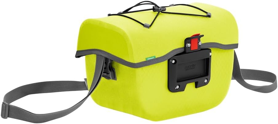 VAUDE Fahrrad Lenkertasche Aqua Box, 6 Liter Volumen, wasserdicht verschweisst Einheitsgrösse Bright