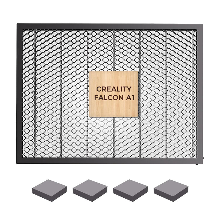 Creality Wabentisch 460 x 346 mm für Falcon A1, A1 Pro Lasergravierer, Schnelle Wärmeableitung, Desk