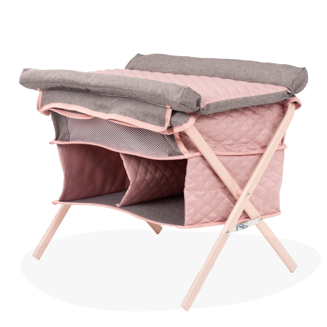 Götz 3403614 Puppen Babybett &amp; Wickeltisch Soft Mood - ideal für Babypuppen der Grösse zwischen 30 c