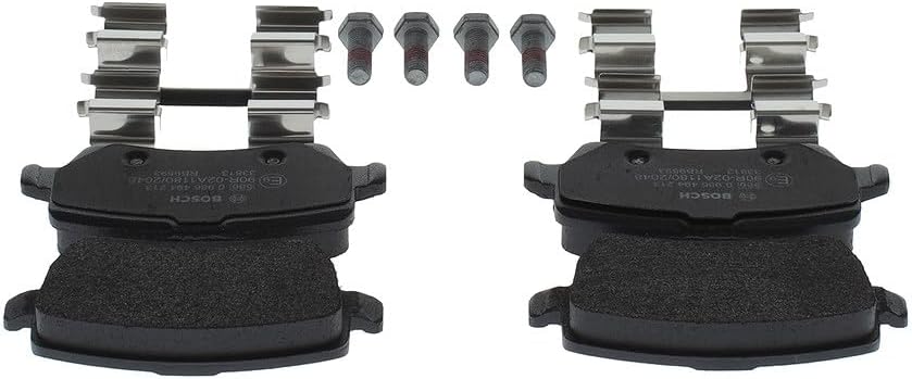 Bosch BP1149 Bremsbeläge - Hinterachse - ECE-R90 Zertifizierung - vier Bremsbeläge pro Set