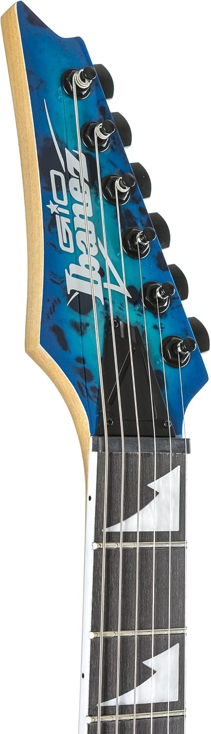 Ibanez GRGR221PA-AQB GIO Series Electric Guitar - Aqua Burst Single, Single
