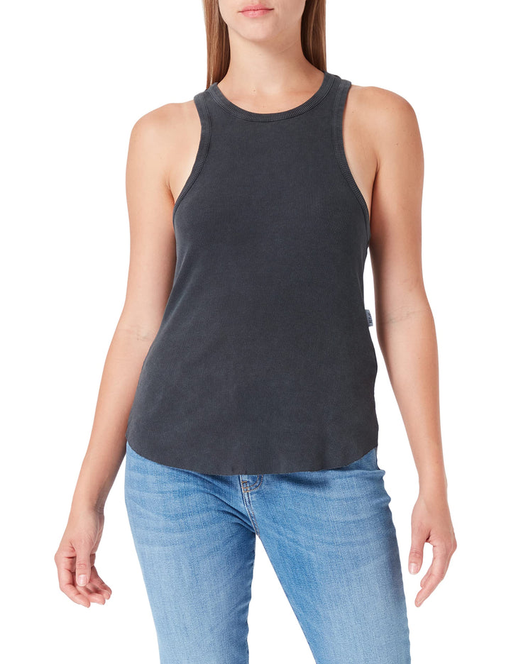 Replay Damen Tank Top Lang L Blackboard 099, L Blackboard 099
