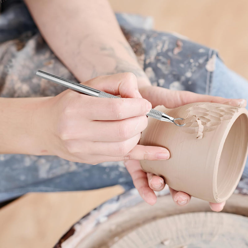 WINOMO Modellier-Werkzeug Sculpting Werkzeug Clay Werkzeug Keramik Skulptur Ton schnitzen Werkzeug K