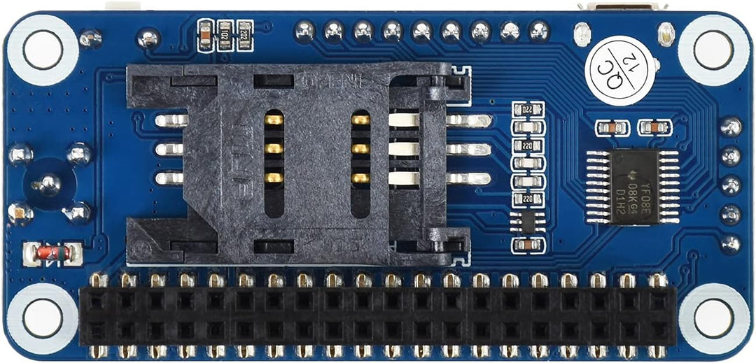 Waveshare GSM/GPRS HAT for Raspberry Pi 2B/3B/3B+/Zero/Zero W Jetson Nano Based on SIM800C Send Mess