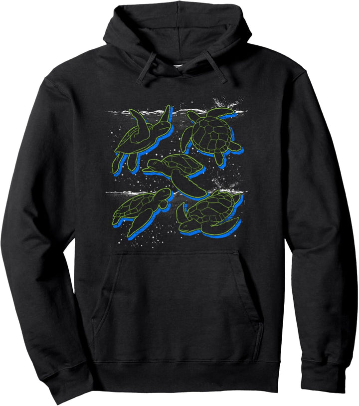 Schildkröten Familie Geschenkidee Schildkröte Pullover Hoodie