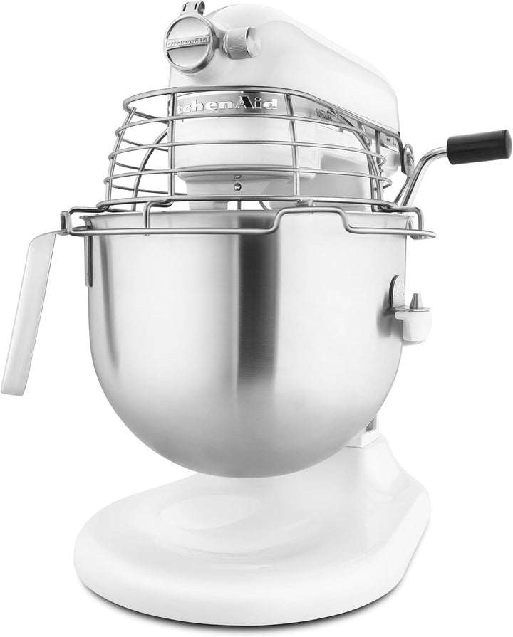 Kitchenaid 5KSM7990XEWH Küchenmaschine PROFESSIONAL Abmessung Produkt: 41,7 x 37,1 x 28,7 cm Weiss,