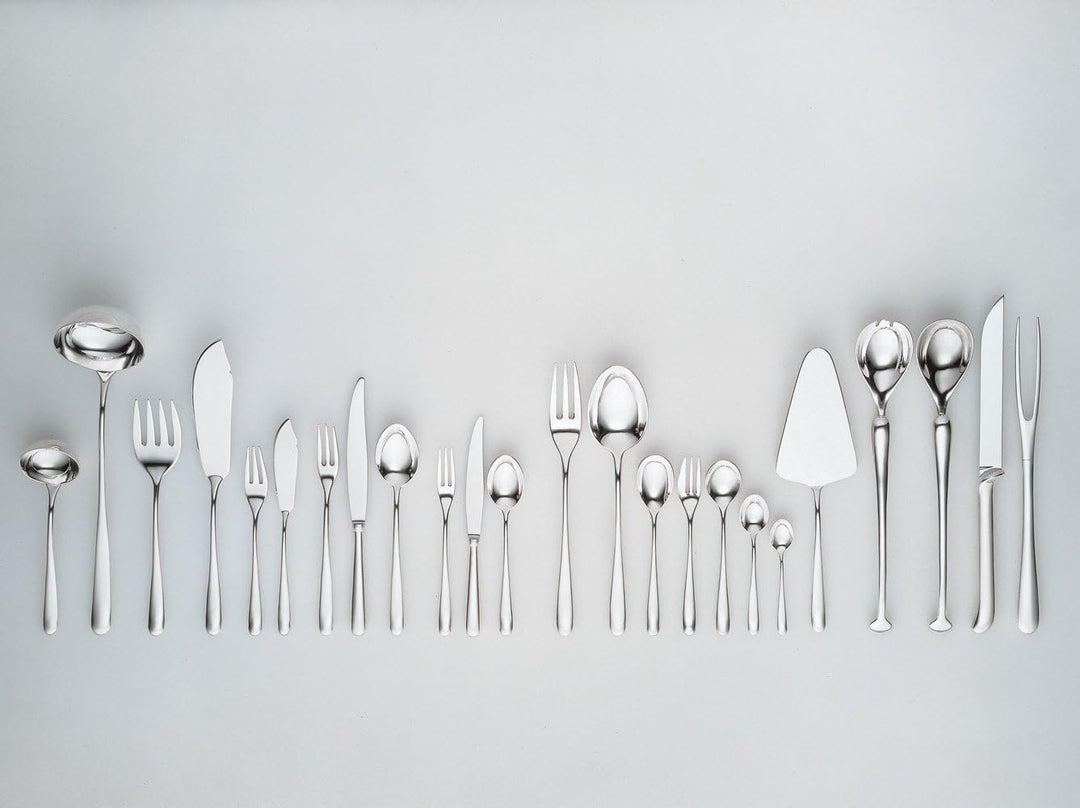 Alessi Caccia Sossenlöffel glänzend poliert, Edelstahl, 13 x 6.8 x 11 cm