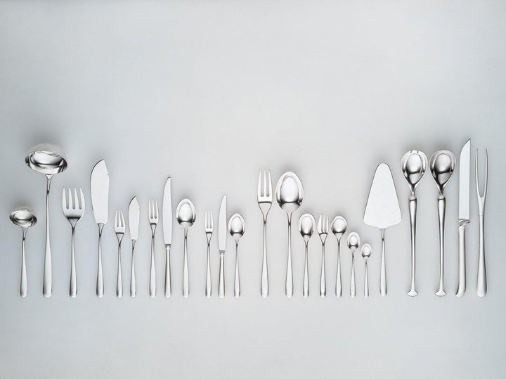 Alessi Caccia Sossenlöffel glänzend poliert, Edelstahl, 13 x 6.8 x 11 cm