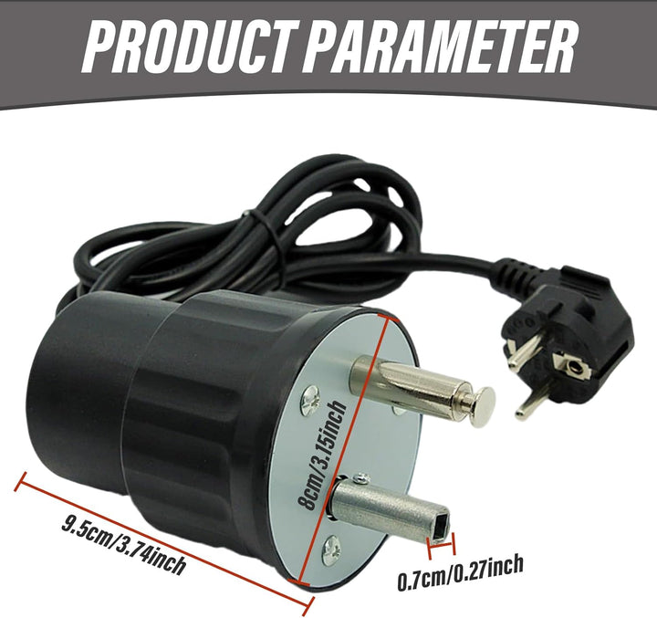 Grillmotor FD801B ABS Barbecue Rotator Motor Elektromotor Grill Rotator DC 220V-240V Outdoor BBQ Dre