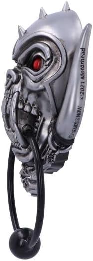 Nemesis Now Offizielles Lizenzprodukt Motorhead Warpig Türklopfer, Silber, 17 cm