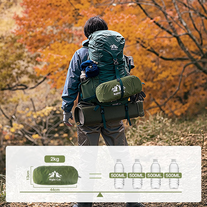 Night Cat Hängematte Zelt mit Moskitonetz wasserdichte Regenfliege Für 1 Person Wandern Camping im G