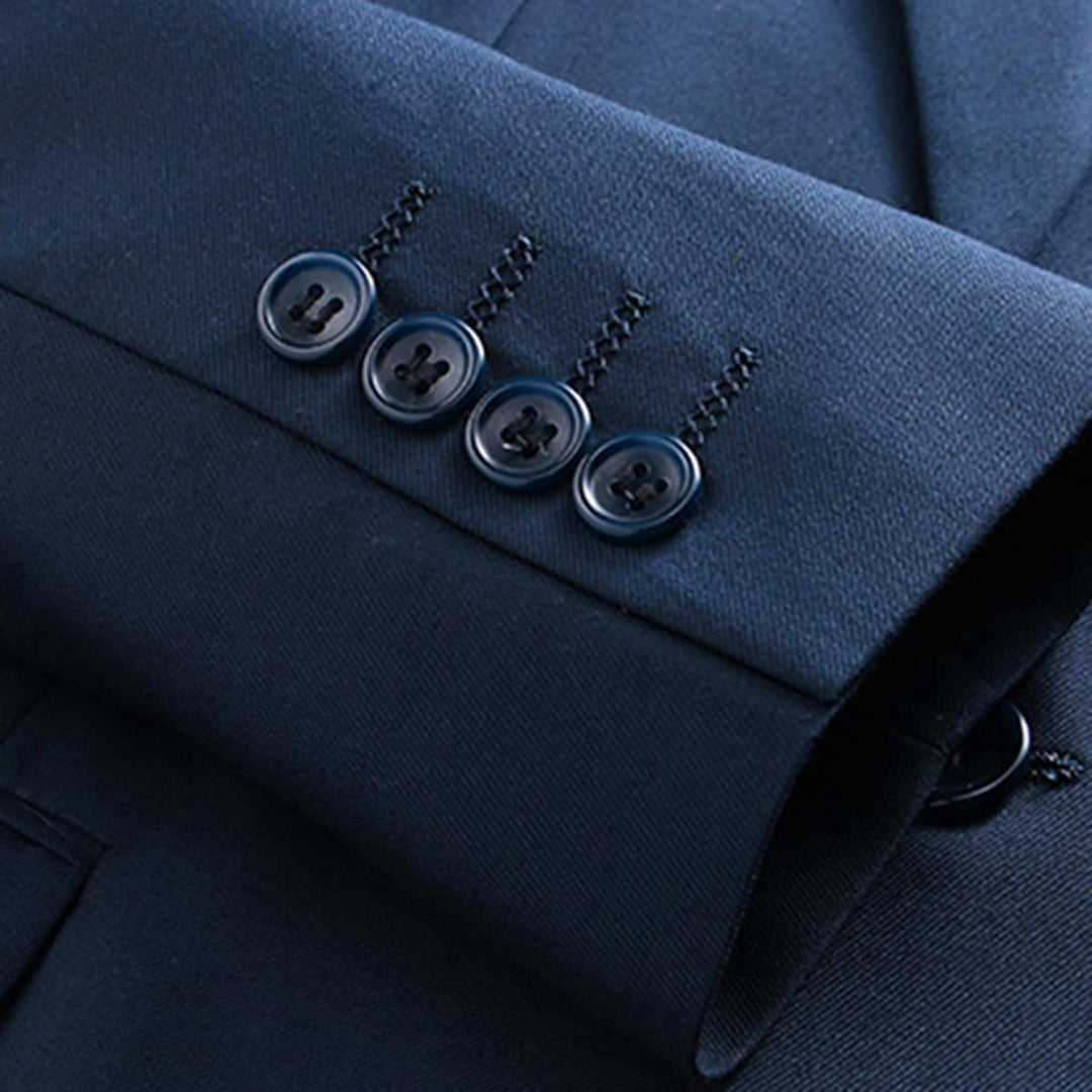 YOUTHUP Anzug Herren 2 Teilig Slim Fit Herrenanzug Business Hochzeit Modern Anzüge Sakko Anzughose 3
