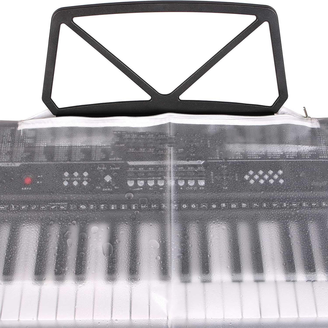 Staubschutzhülle für 88-Tasten-Tastaturen, Transparente Abdeckung für Elektronische Klaviere, Wasser