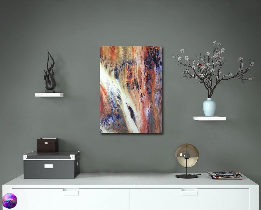 Original Gemälde Abstrakte Malerei Unikat - Strukturgemälde Acrylgemälde Moderne Kunst Wandkunst Hom