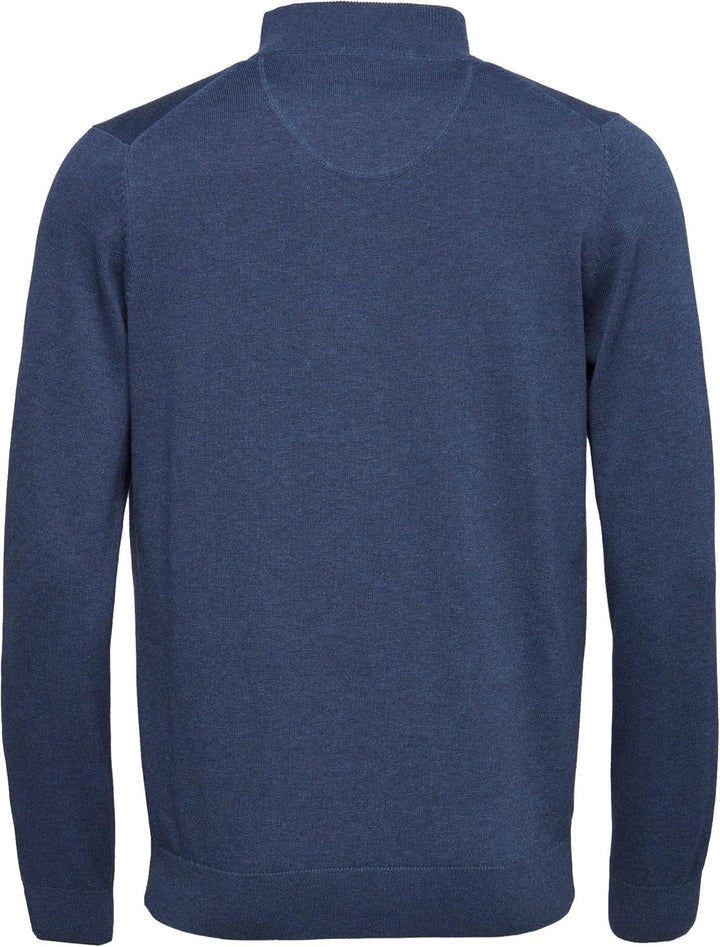 FYNCH-HATTON Weicher Strickjacke aus feiner Baumwolle mit Reissverschluss S Earth, S Earth