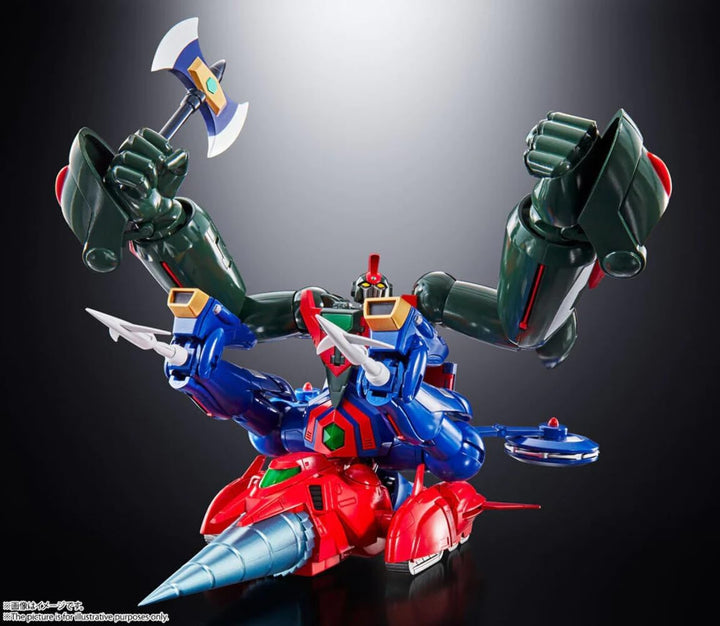 BANDAI 194467 Getter Robot Go, 18 cm, Mehrfarbig