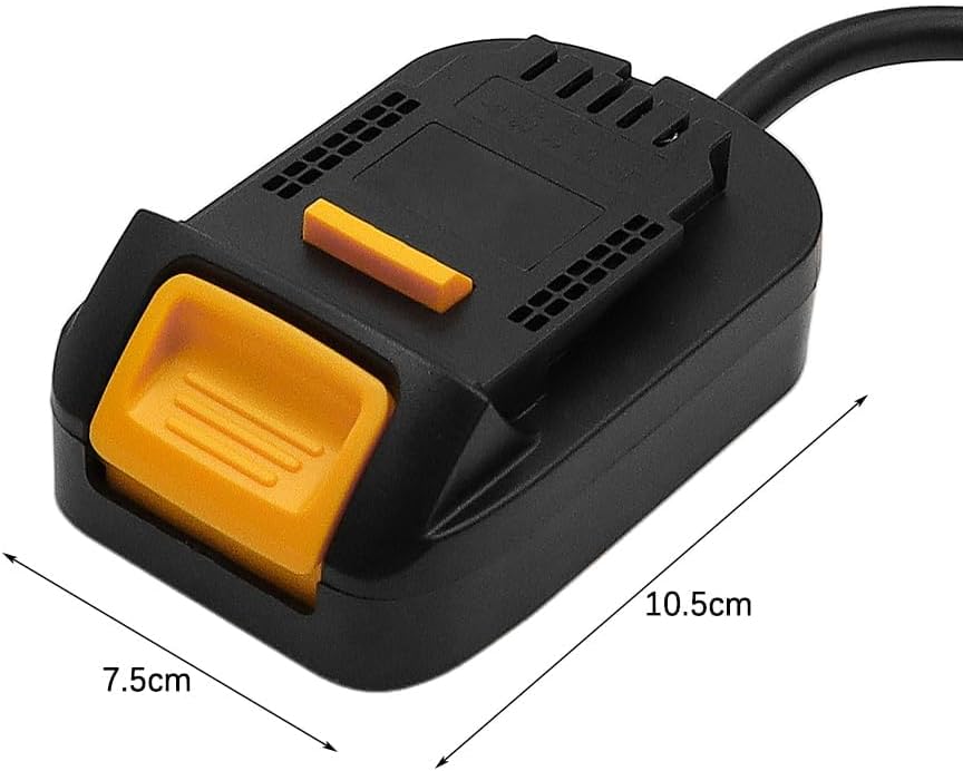 Namvo Akkuhalter für Dewalt 18/20 V tragbares Akku-Verlängerungskabel, Gewichtsreduzierer für Elektr