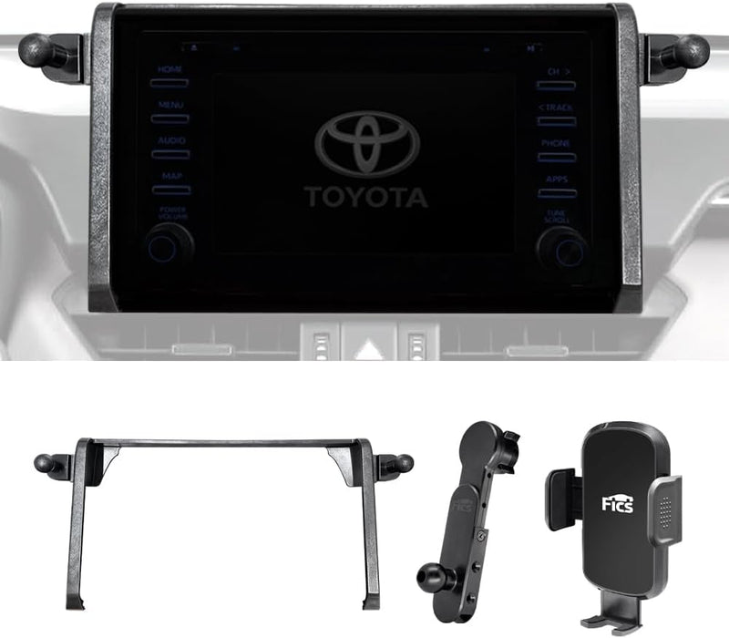 FICS Handyhalterung kompatibel mit Toyota RAV4, RAV4 2019 ~ 22 Zubehör, RAV4 2019 ~ 22 Handyhalterun