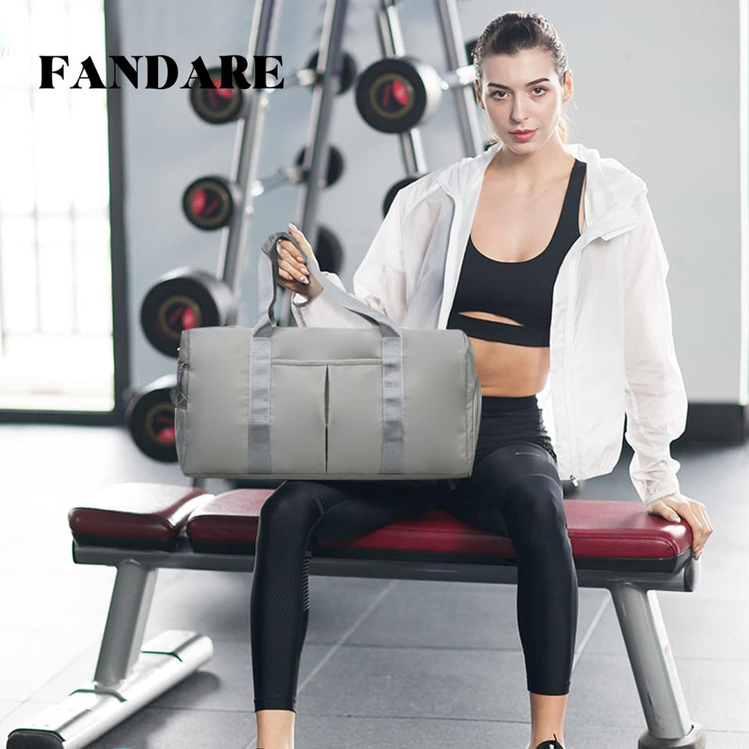 FANDARE 3 in 1 Reisetaschen Handgepäck Ultraleicht Sporttasche Schultertasche Übernachtung Sporttasc