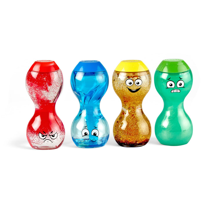 Learning Resources Express Your Emotions Sensory Bottles „Gefühle zeigen“, faszinierenden Bewegungen
