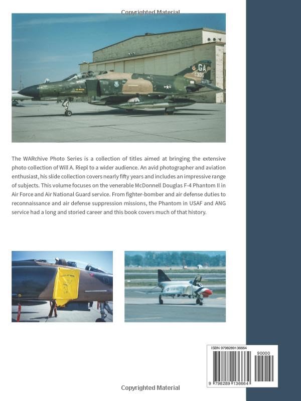 Phantoms of the Land: USAF &amp; ANG F-4 Phantoms (WARchive Photo Series, Band 3), Gebundenes Buch