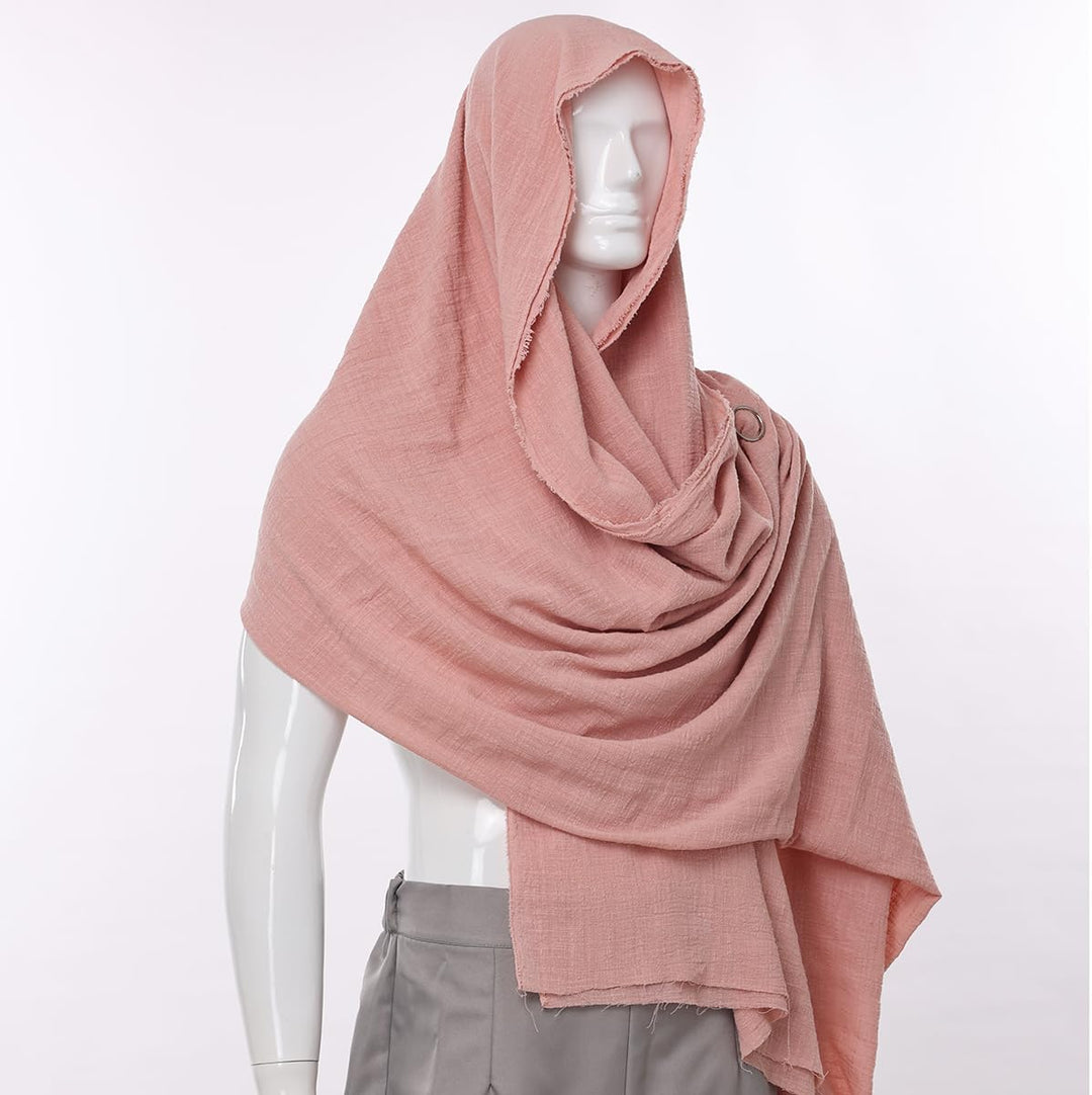 GRACEART Mittelalter Halstuch Tuch Kopftuch Renaissance Pirat Leintuch 230X130 cm Rosa, Rosa