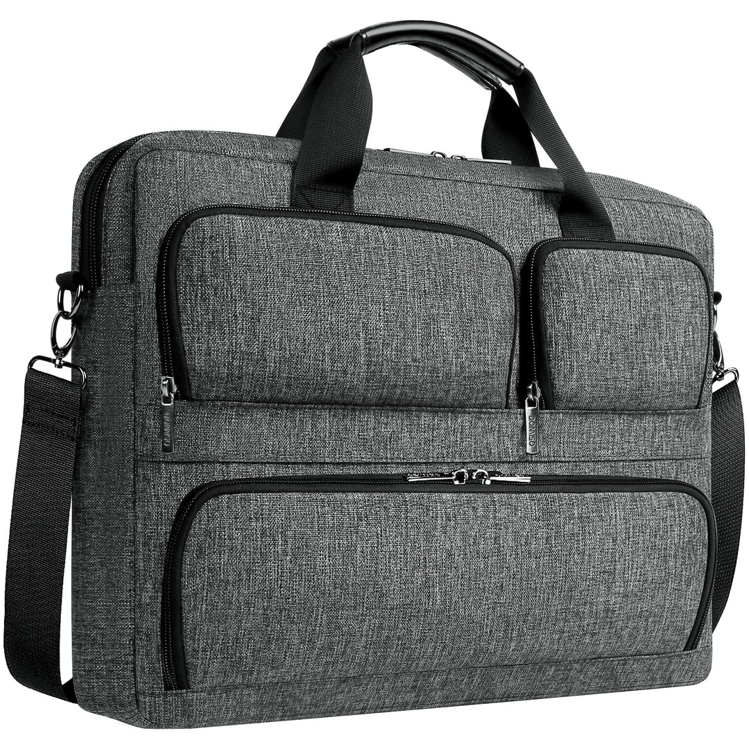 DOMISO 15-15.6 Zoll Laptoptasche Wasserdicht, Business Aktentasche mit Schulterriemen, Tragbare Comp