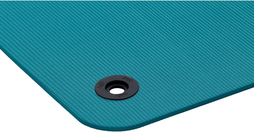 AIREX Fitline 140, Gymnastikmatte, wasserblau, mit Spezial-֖sen, ca. 140 x 60 x 1 cm