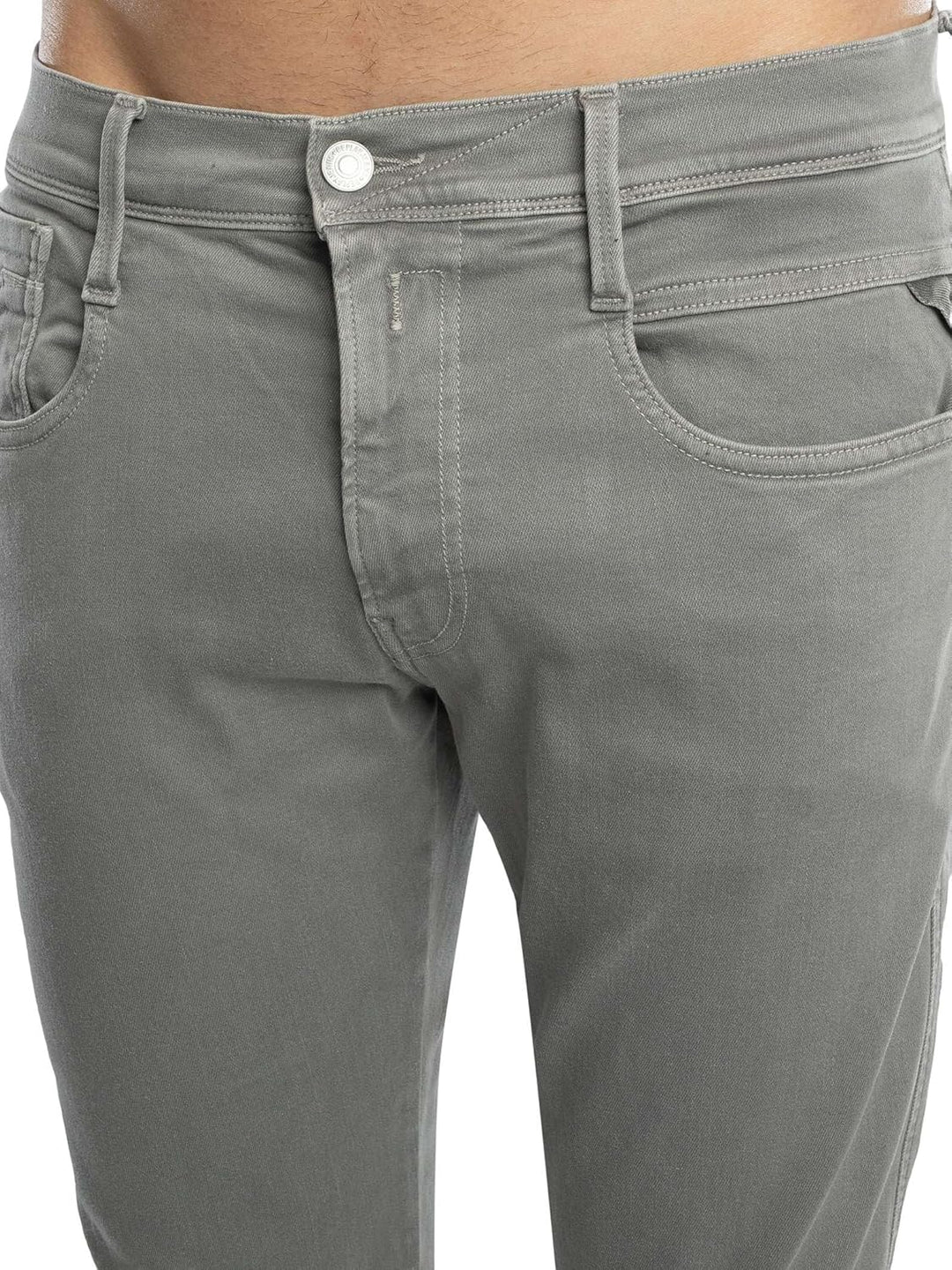 Replay Herren Anbass Hyperflex Colour Xlite Jeans 28W / 34L 214 Dim Grey, 28W / 34L 214 Dim Grey
