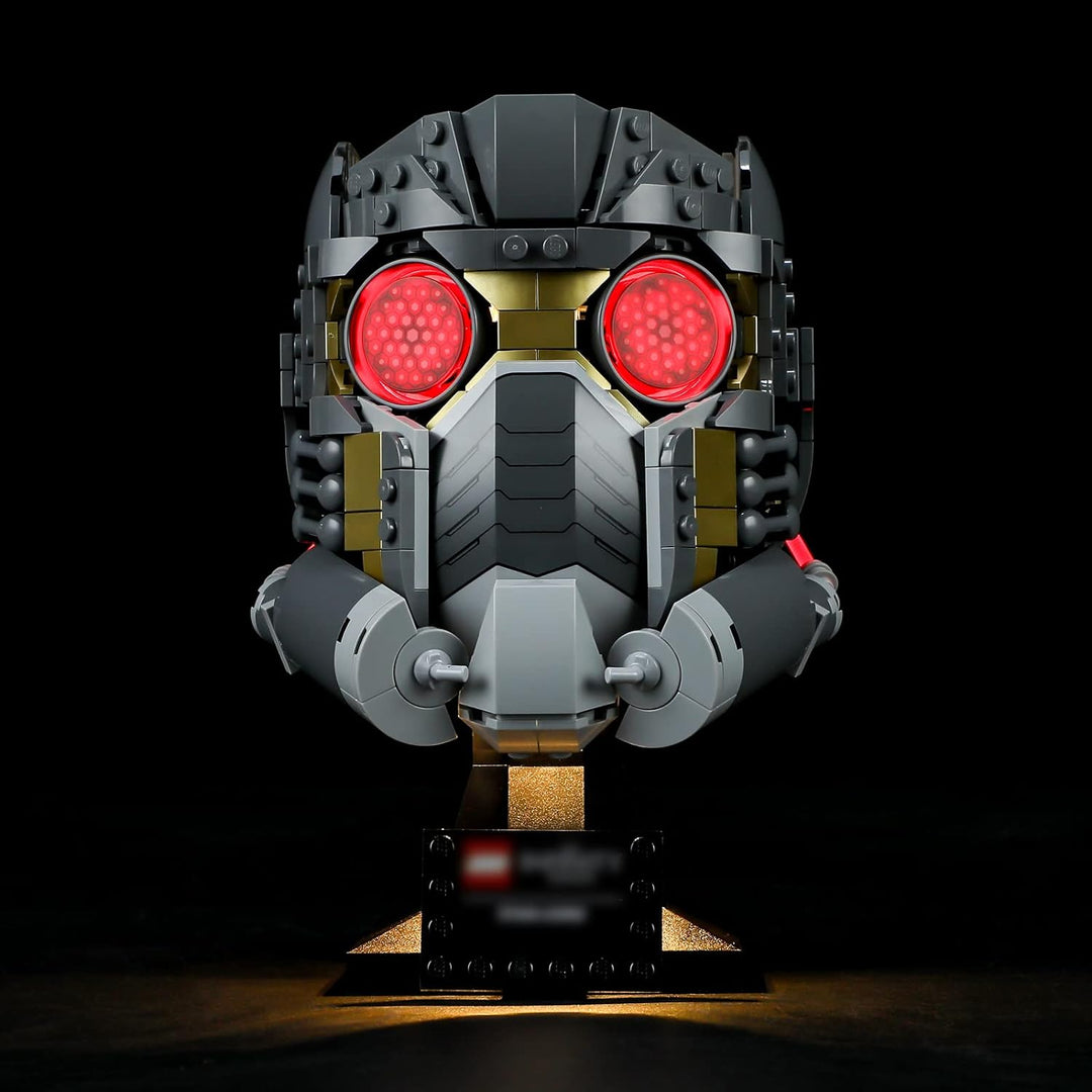 BRIKSMAX 76251 Led Licht für Lego Star-Lords Helm - Compatible with Lego Marvel Bausteinen Modell -