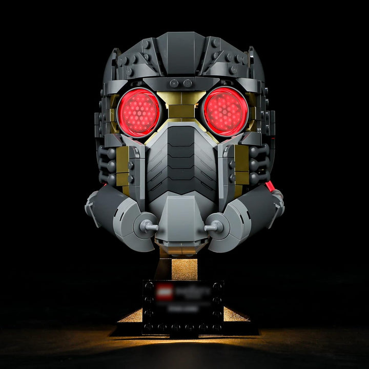 BRIKSMAX 76251 Led Licht für Lego Star-Lords Helm - Compatible with Lego Marvel Bausteinen Modell -