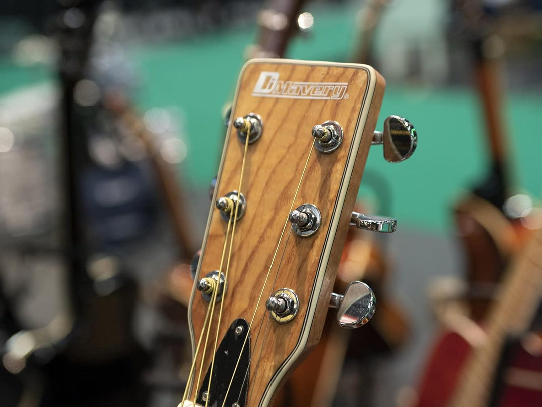 DIMAVERY SP-100 Westerngitarre, natur | Western-Gitarre mit Zargenschallloch