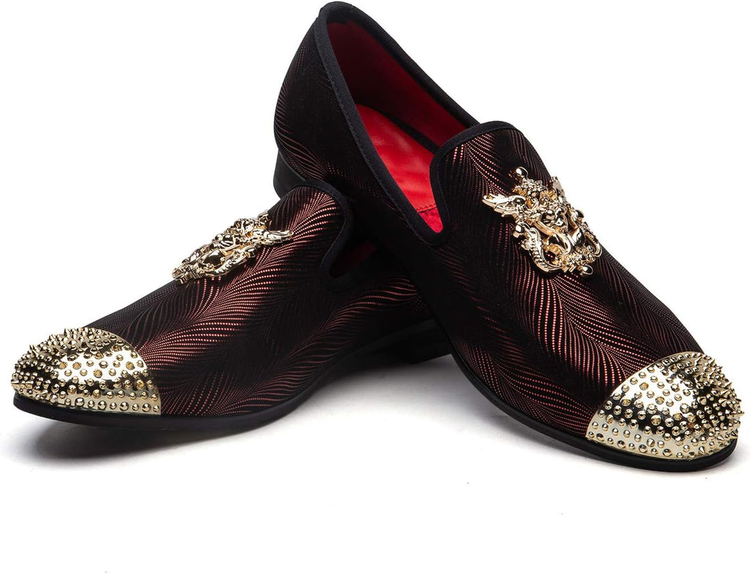 JITAI Herren leichte Schuhe Kunstleder Slipper für Männer und Mode Mokassins Herren Freizeitschuhe 4