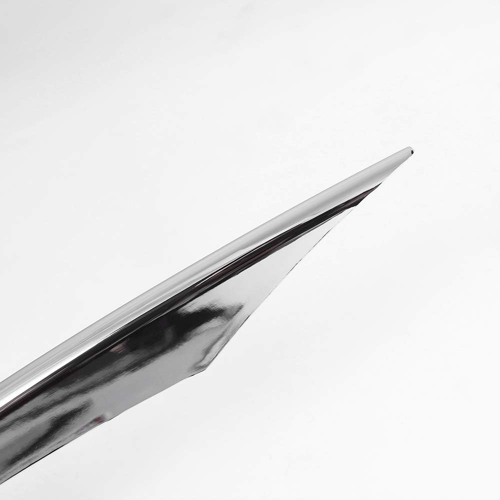 KUNGKIC ABS Chrom Auto Frontstossstange Kühlergrill Nebelscheinwerfer Abdeckung accessories Car Bump