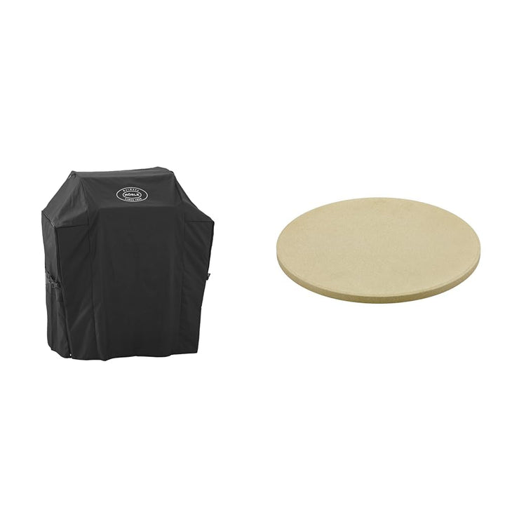 RÖSLE Abdeckhaube BBQ-Station VIDERO G3/G3-S, Hochwertige Schützhülle & Vario Pizzastein, Hochwertig